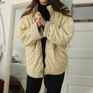 Forever 21 Dolman Quilted Oversized Jacket S NWT